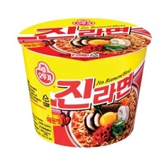 매운진라면 큰컵 (오뚜기)