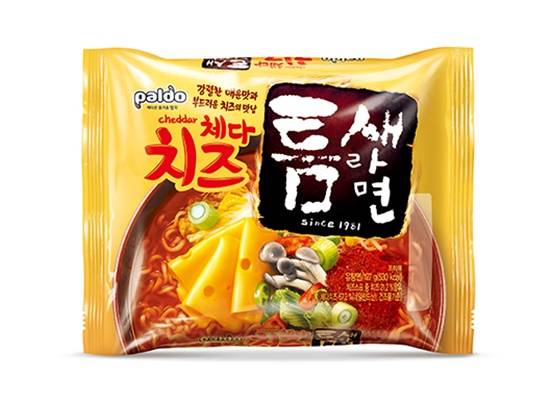 체다치즈 틈새라면-멀티(팔도)