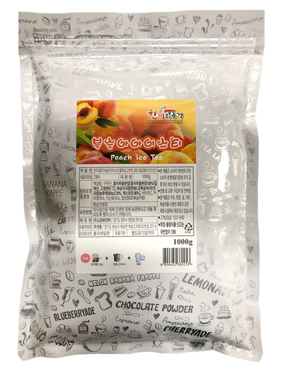 (낱봉)복숭아 아이스티(한품)