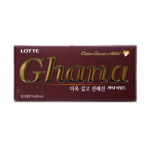 (1각)1200가나(마일드) 초코렛(롯데)