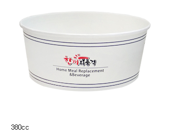 한품-380cc종이용기낱