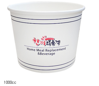 1000cc라면용기(낱줄)(한품)