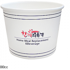 1000cc라면용기(낱줄)(한품)