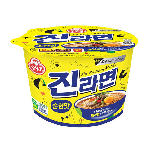 순한진라면 큰컵 (오뚜기)