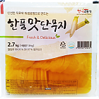 (1각)(슬라이스)단무지(한품)