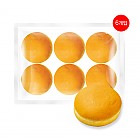 한품-햄버거번(동그란개별포장)냉동빵