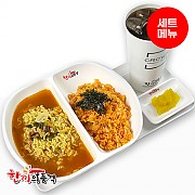 라면+김치볶음밥150+음료