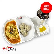 라면+통통갈비만두+음료