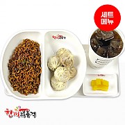 짜파게티+통통갈비만두+음료-단무지
