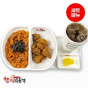 낙지볶음밥+탕수육+음료-단무지