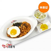 춘천식닭갈비볶음밥-단무지