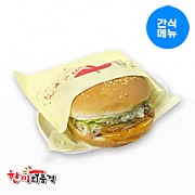 담백한새우버거