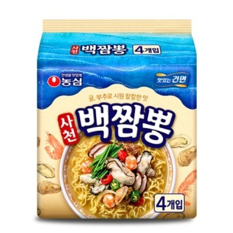 농심-백짬뽕 멀티팩