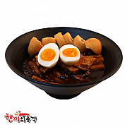 말랑말랑짜장떡볶이(핫도그)