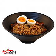 말랑말랑 짜장 라볶이(계란)