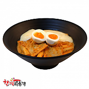 말랑말랑 크림떡볶이(치즈,계란)