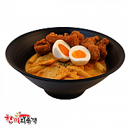 말랑말랑 매콤크림떡볶이(치킨)