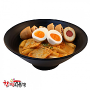 말랑말랑 크림떡볶이(계란,핫도그)