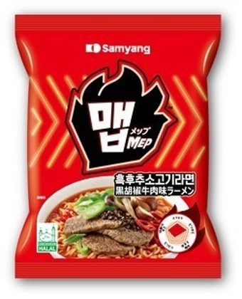 행사/맵탱라면(흑후추소고기)삼양