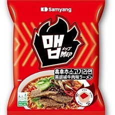 행사/맵탱라면(흑후추소고기)삼양