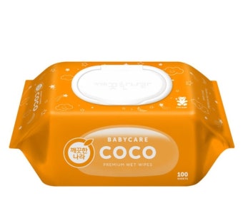 코코 물티슈(캡100매X20입)